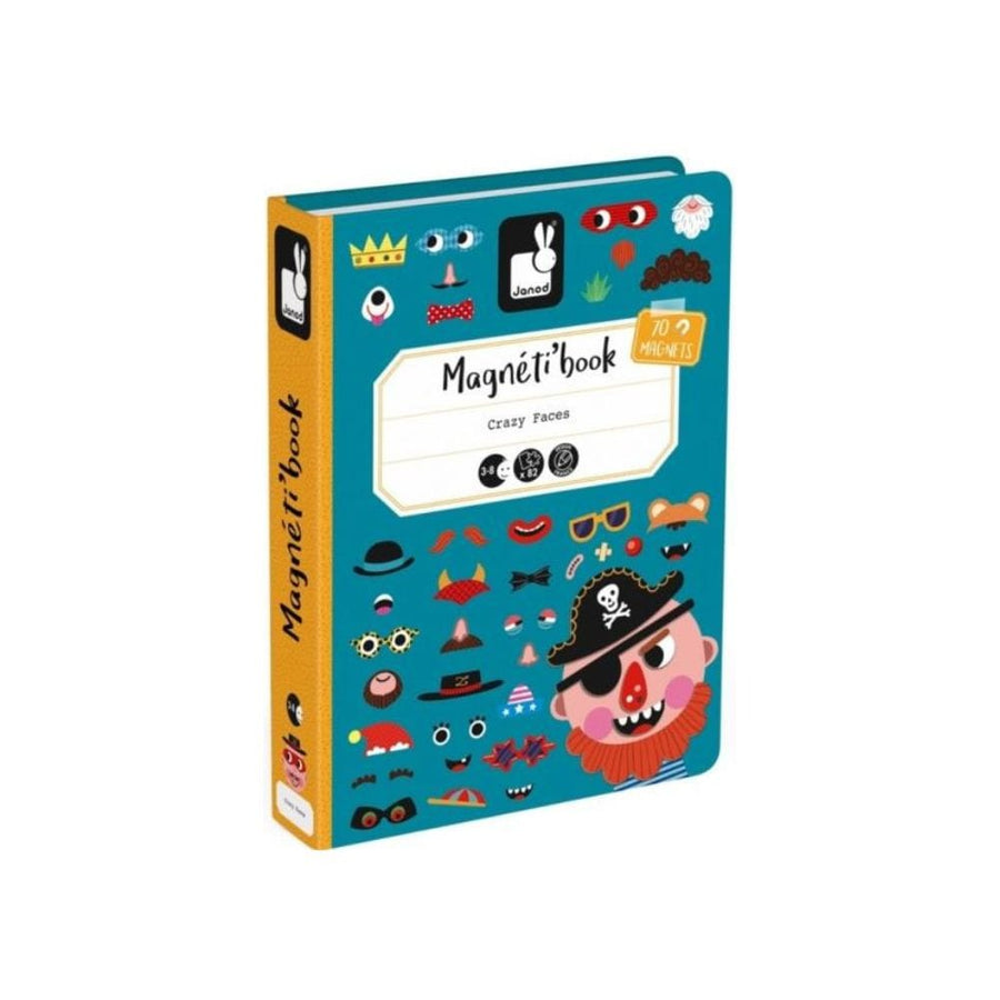 Magnetibook - Visages fous Garçons JEUX - Éducatif