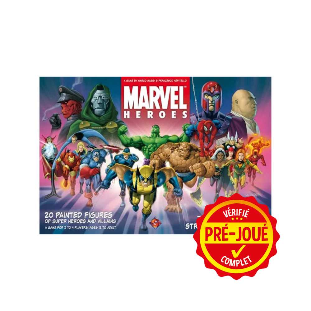 Marvel Heroes (pré-joué) (FR) BAZAR - Bazar - Stratégie