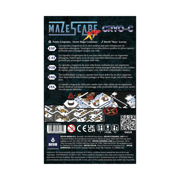 Mazescape XP: Cryo-C (ML) JEUX - Solo
