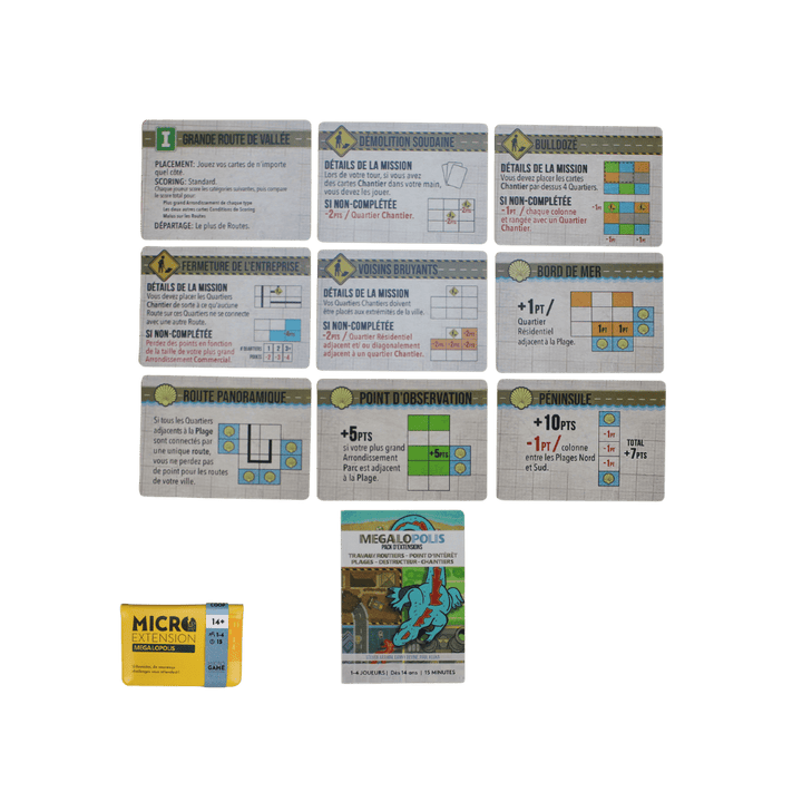 Megalopolis: pack d'extensions (FR) JEUX - Coopératifs
