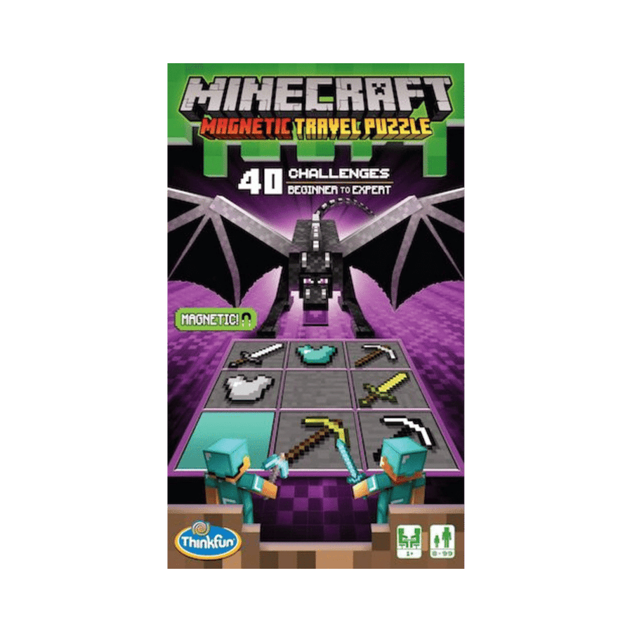 Minecraft Magnetic Travel Puzzle (EN) JEUX - Solo