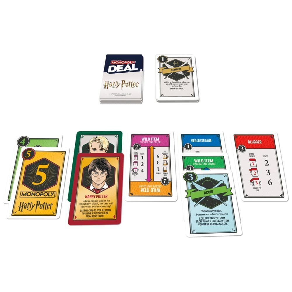 Monopoly Deal - Harry Potter (EN) JEUX - Famille