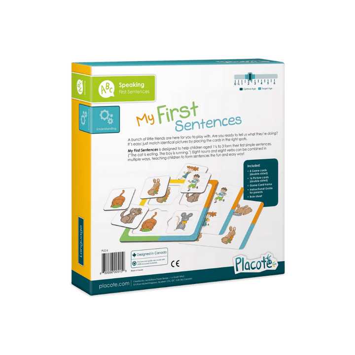 My First Sentences (EN) JEUX - Éducatif