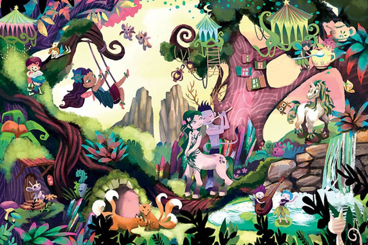 Mysterious - Forêt enchanté (FR) (Puzzle mystère 200 pcs) CASSE-TÊTE - 200 - 275 morceaux