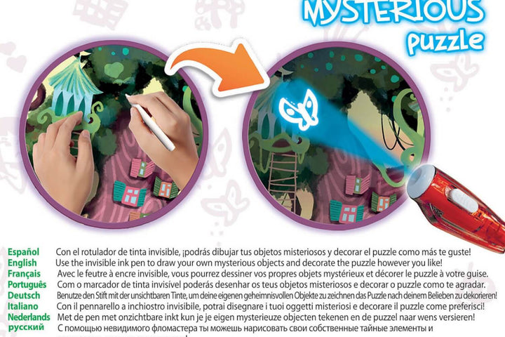 Mysterious - Forêt enchanté (FR) (Puzzle mystère 200 pcs) CASSE-TÊTE - 200 - 275 morceaux