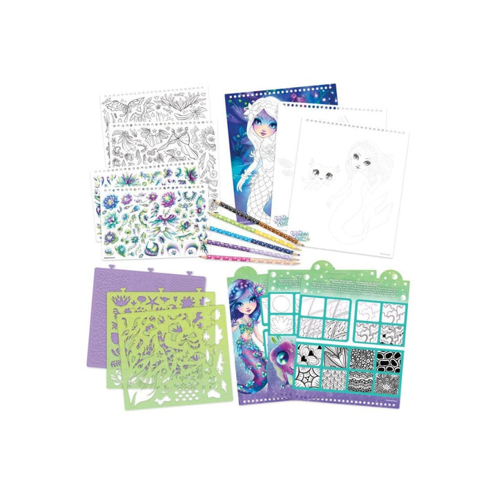 Nebulous Stars: Nenuphia - Carnet croquis créatif PASSE-TEMPS - Nebulous Stars