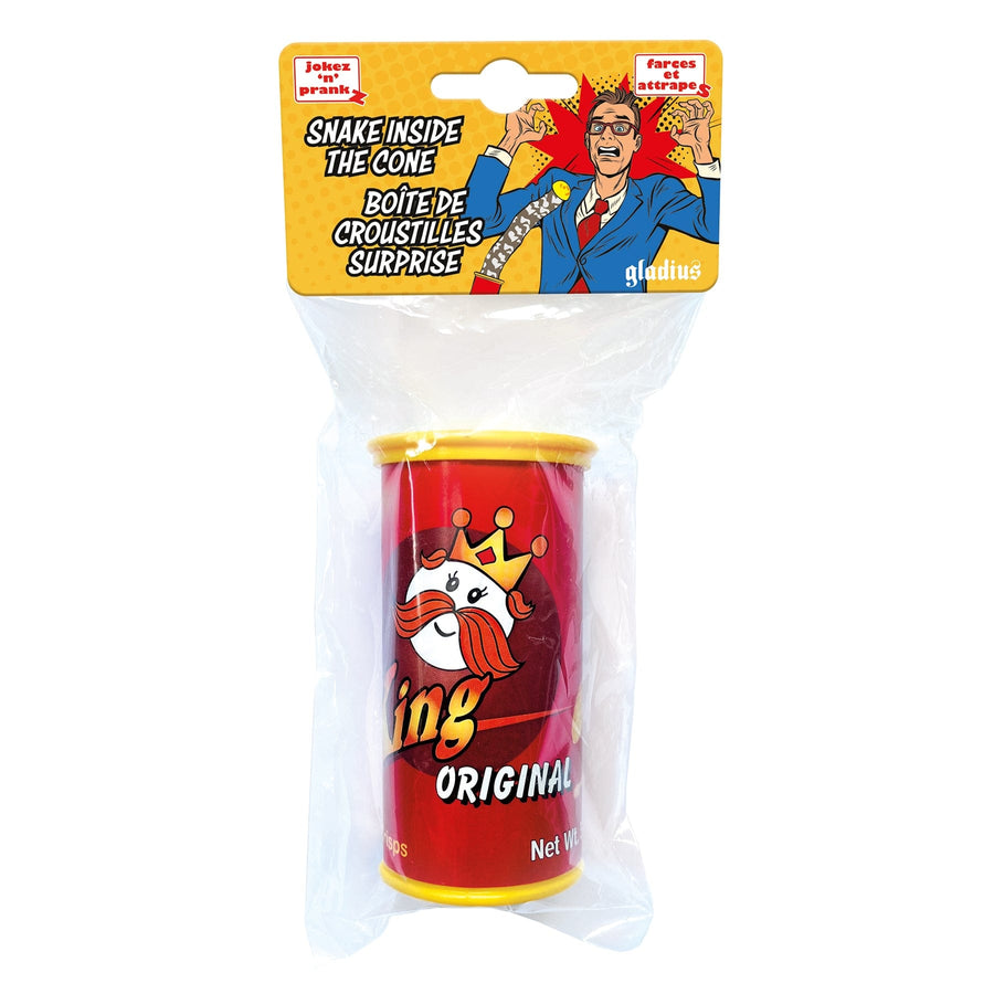 BoĂźte de croustilles surprise | Snake in the Can PASSE-TEMPS - Farces et attrapes