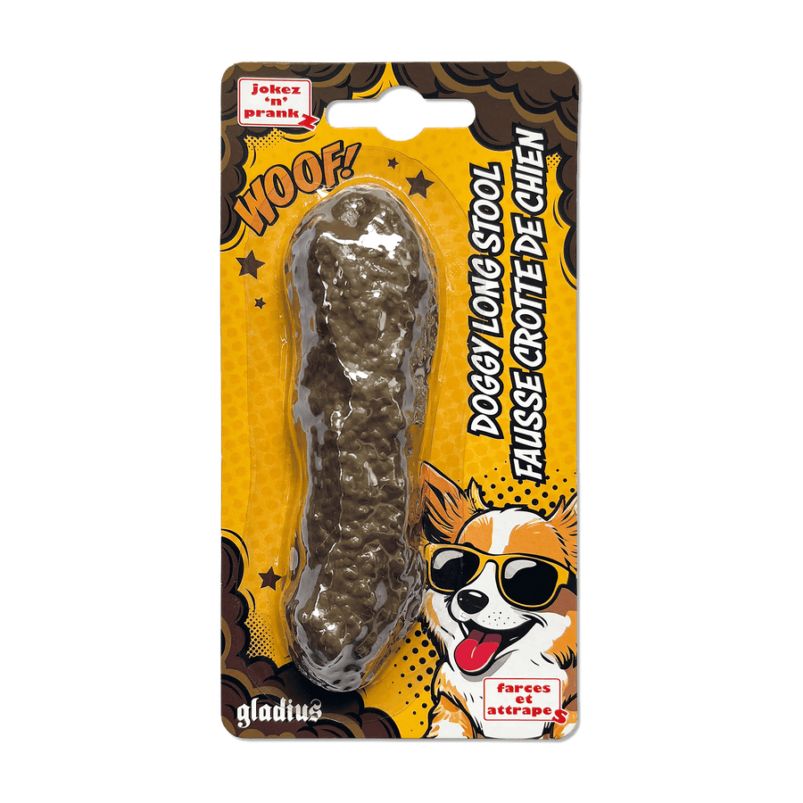 Fausse crotte de chien | Doggy Long Stool PASSE-TEMPS - Farces et attrapes