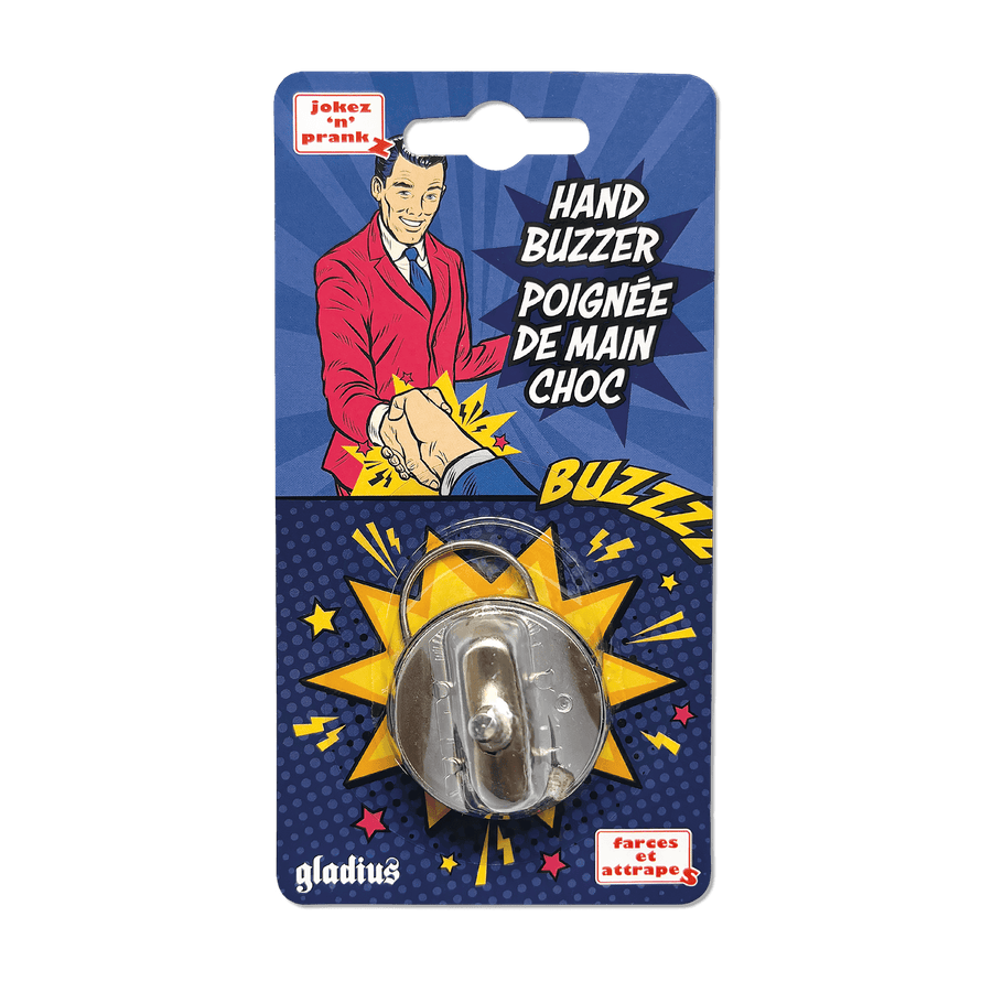 Poignée de main choc | Hand Buzzer PASSE-TEMPS - Farces et attrapes