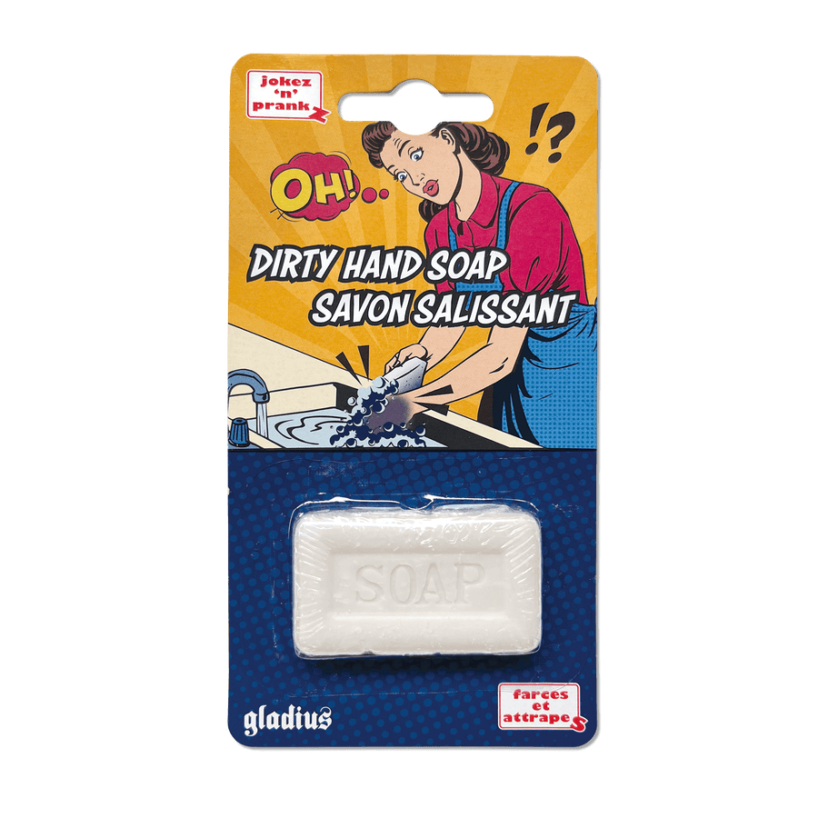 Savon salissant | Dirty Hand Soap PASSE-TEMPS - Farces et attrapes