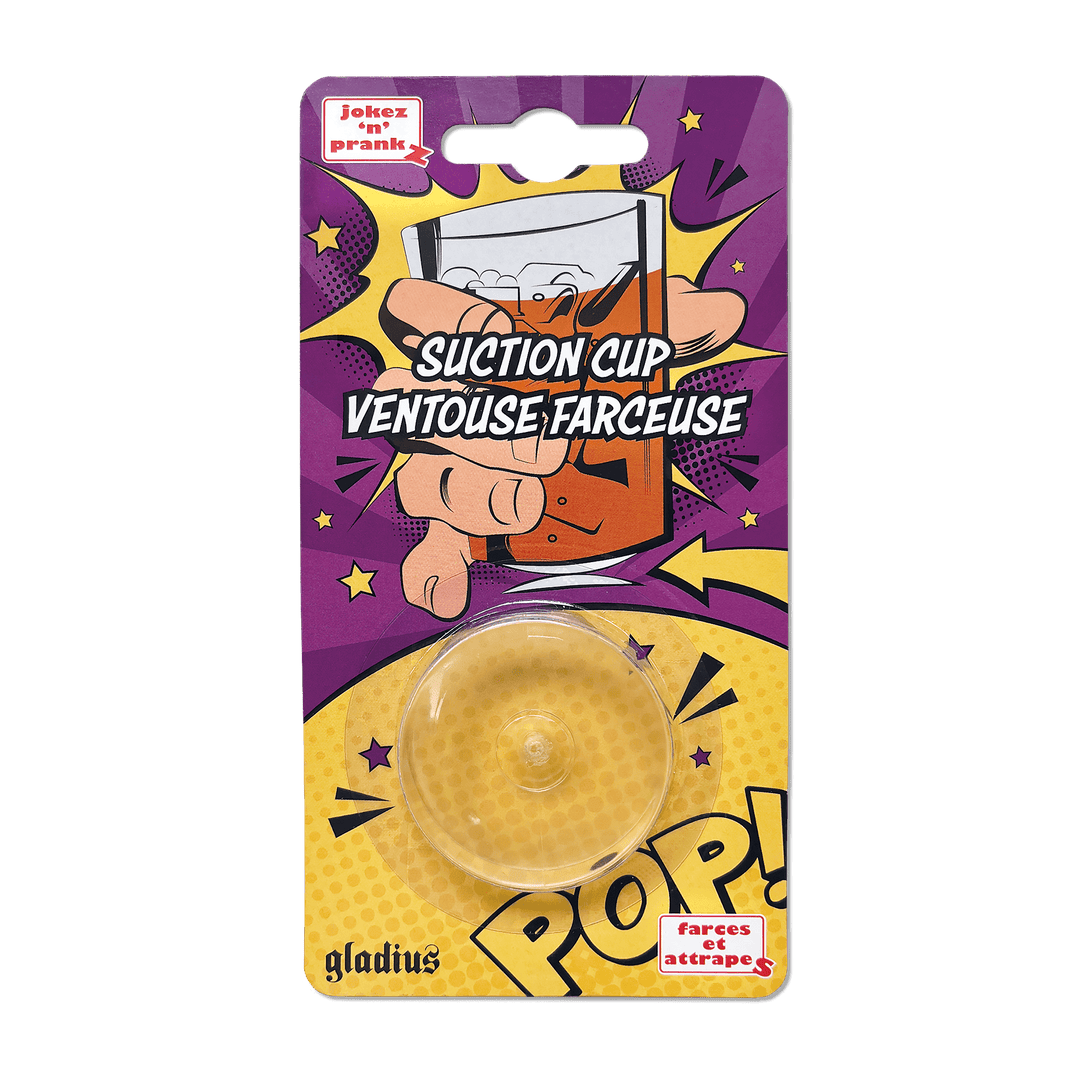 Ventouse farceuse | Suction Cup PASSE-TEMPS - Farces et attrapes