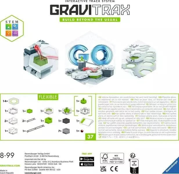 GraviTrax Go: Flexible (ML) PASSE-TEMPS - Jouets - Jouets Construction - Gravitrax - Go