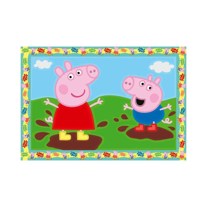 Creart : Peppa Pig - 2 images (32x22 cm) PASSE-TEMPS - Peinture à numéro