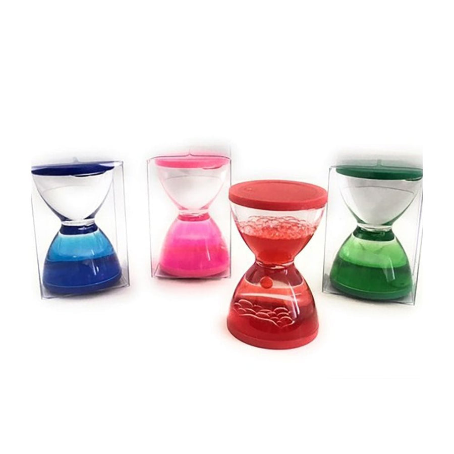 Petit sablier liquide couleurs assorties PASSE-TEMPS