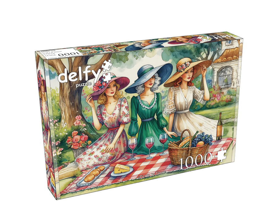 Picnic in Time (1000 pcs) CASSE-TÊTE 1000 morceaux