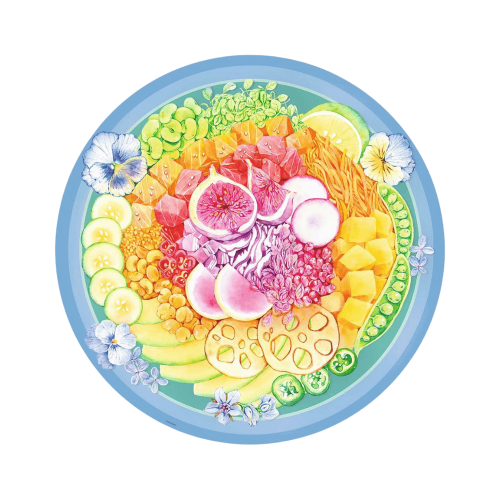 Poke Bowl pc (500 pc Round) CASSE-TÊTE - 400 - 550 morceaux