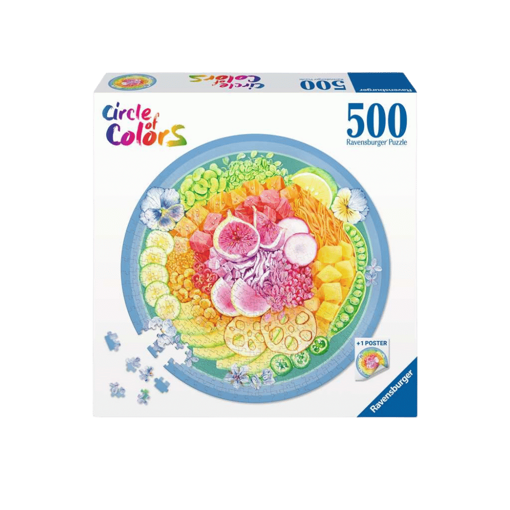 Poke Bowl pc (500 pc Round) CASSE-TÊTE - 400 - 550 morceaux