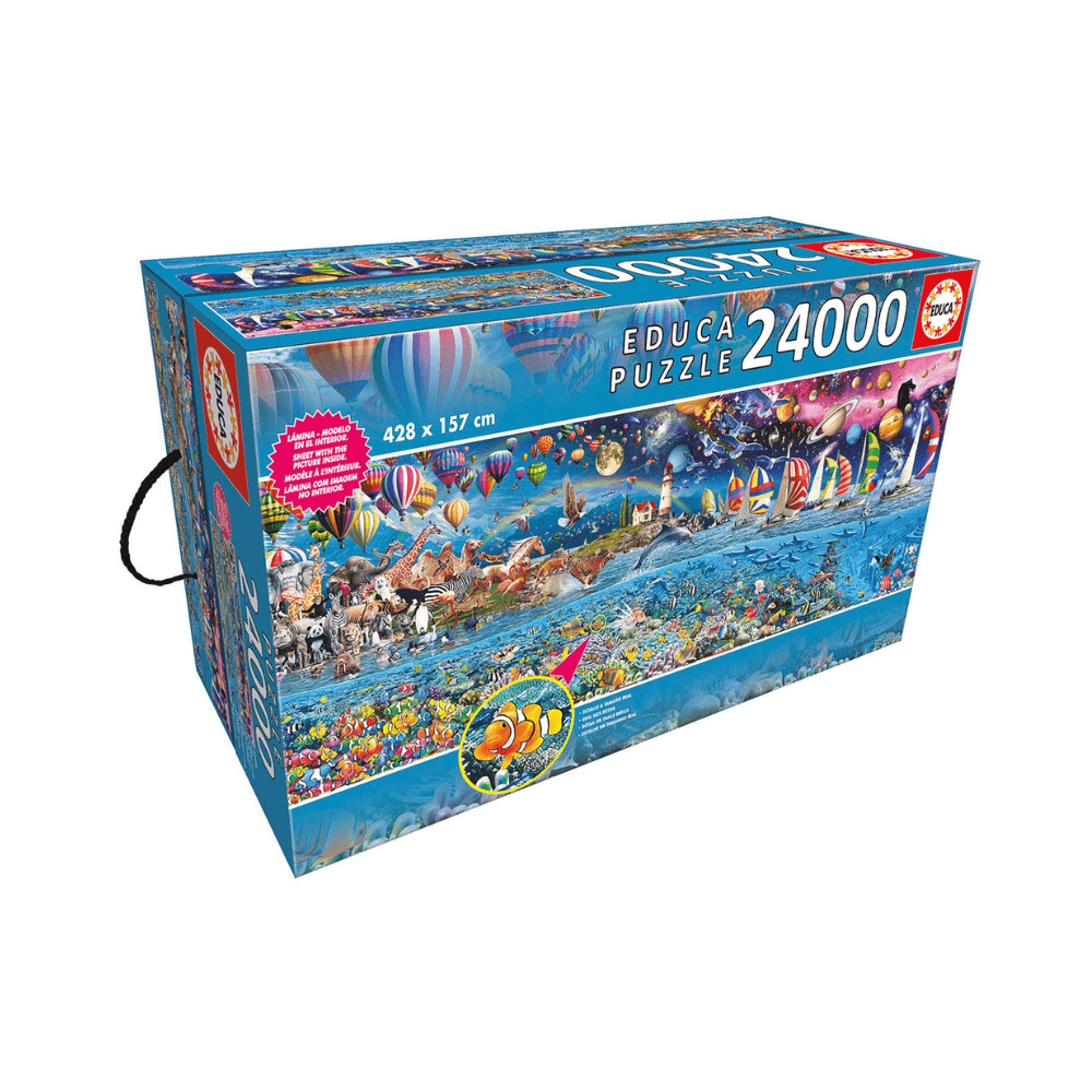Puzzle 24000 : La vie CASSE-TÊTE - 18 000 + morceaux