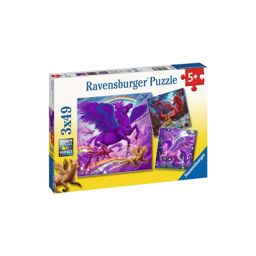 Puzzle 3x49: Mythical Majesty CASSE-TÊTE - 100 - 150 morceaux