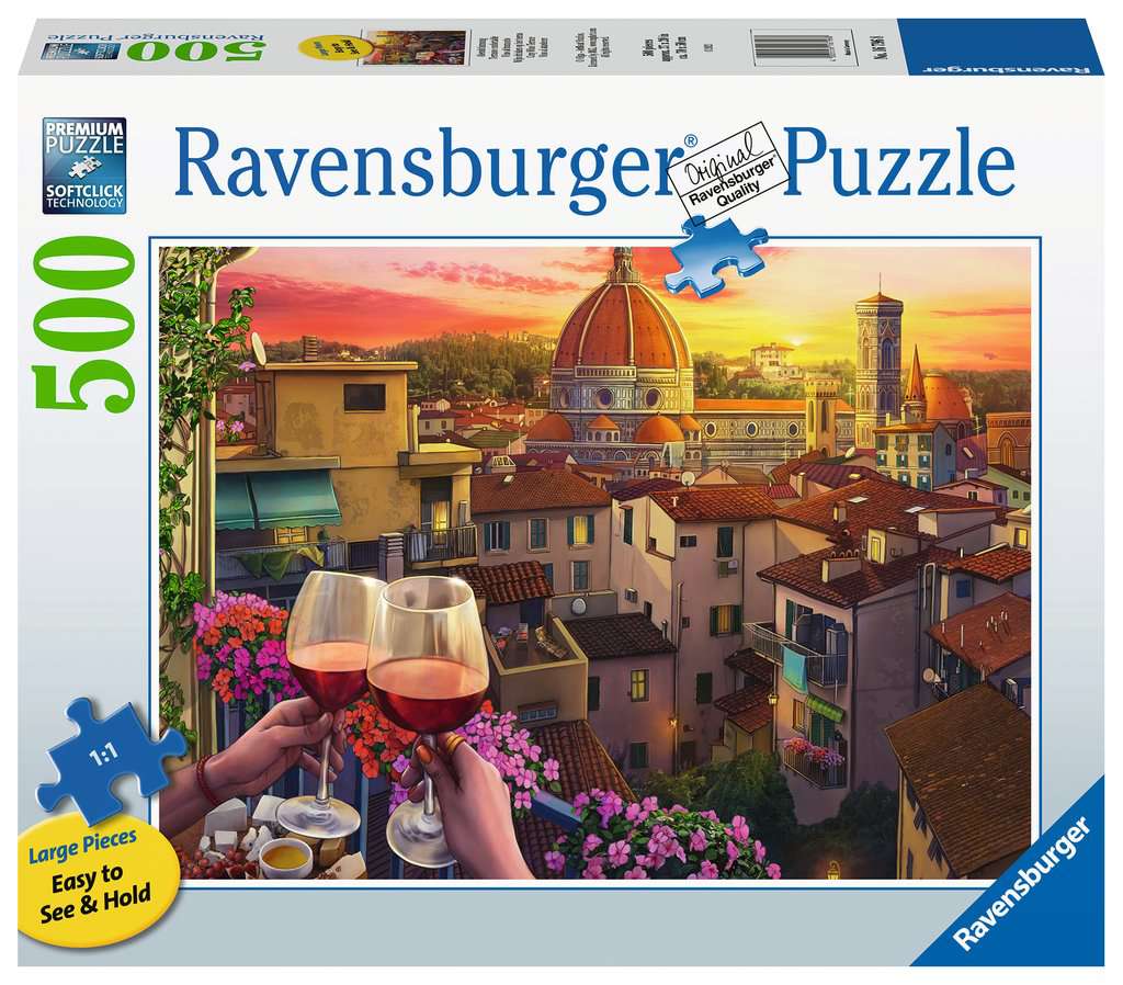 Puzzle 500: Cozy Wine Terrace CASSE-TÊTE - 400 - 550 morceaux