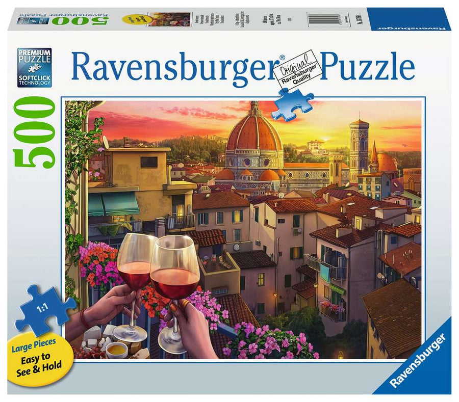 Puzzle 500: Cozy Wine Terrace CASSE-TÊTE - 400 - 550 morceaux