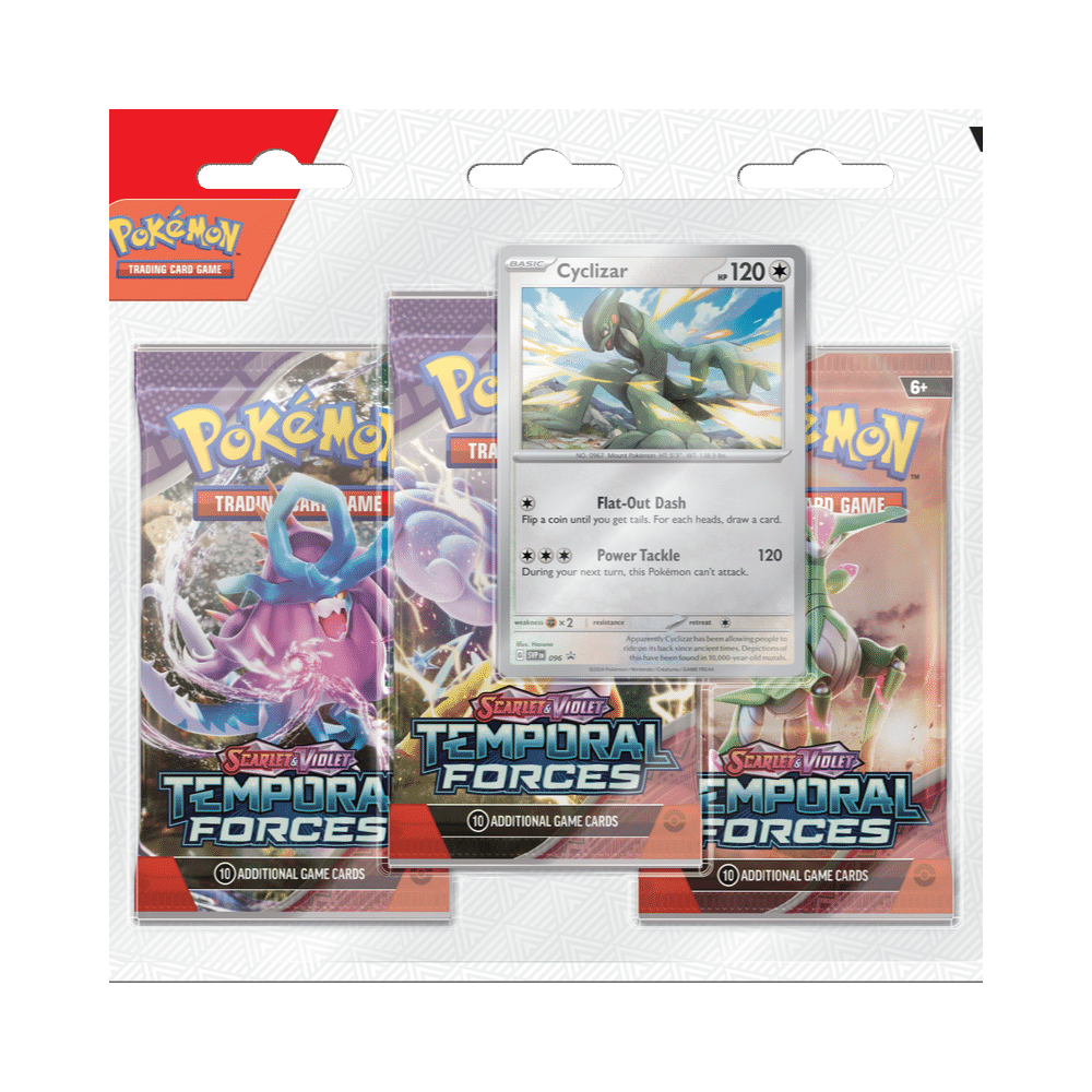 Pokémon - Temporal Force - 3-Pack Blister (EN)