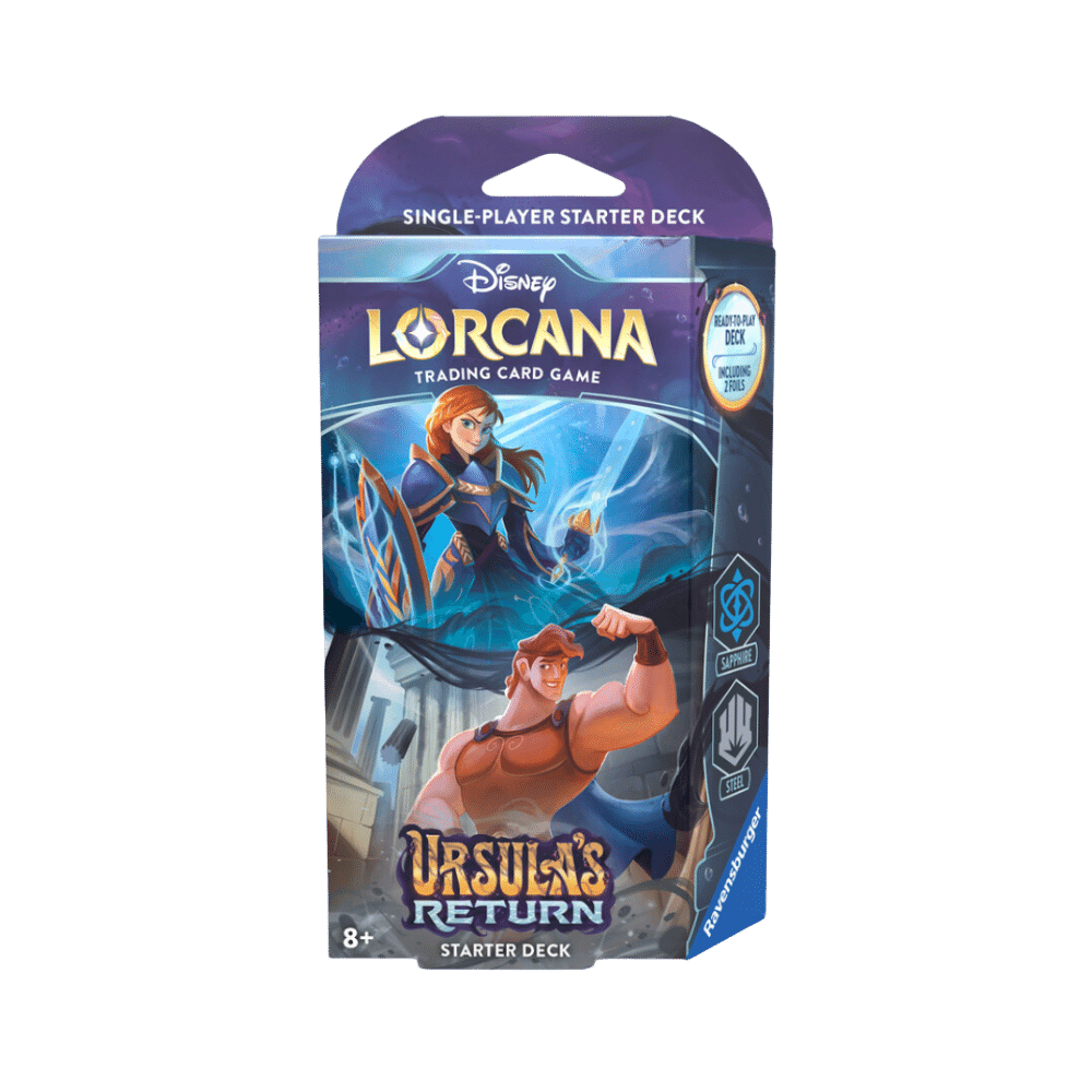 Disney Lorcana: Ursula's Return - Starter Deck - Steel/Sapphire