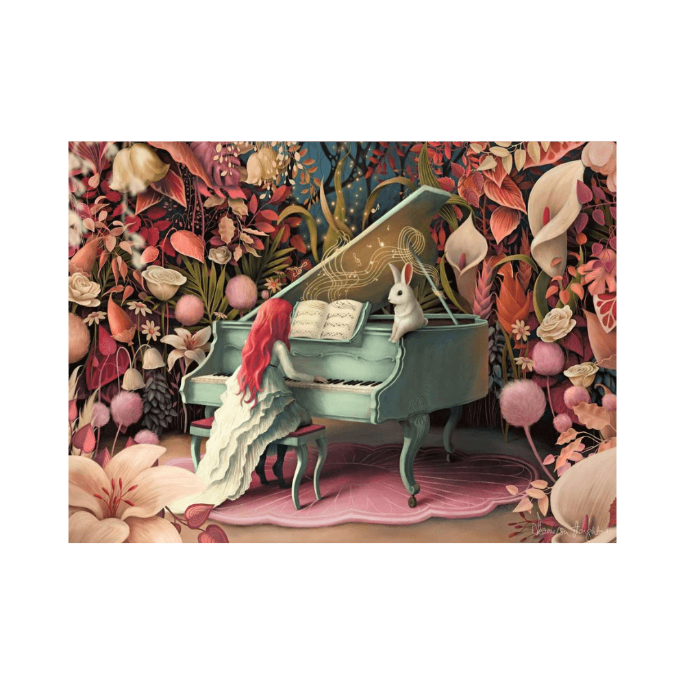 Rabbit Recital (500 pc) CASSE-TÊTE - 400 - 550 morceaux