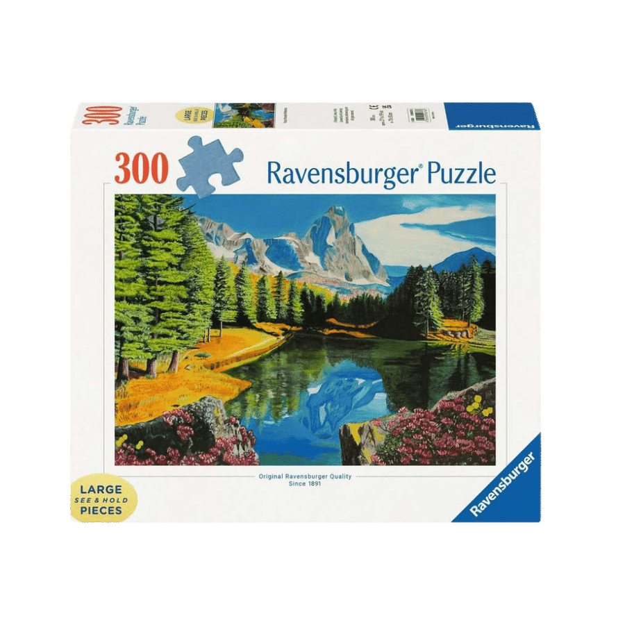 Rocky Mountain Reflections (300 large pc) CASSE-TÊTE - 300 - 375 morceaux