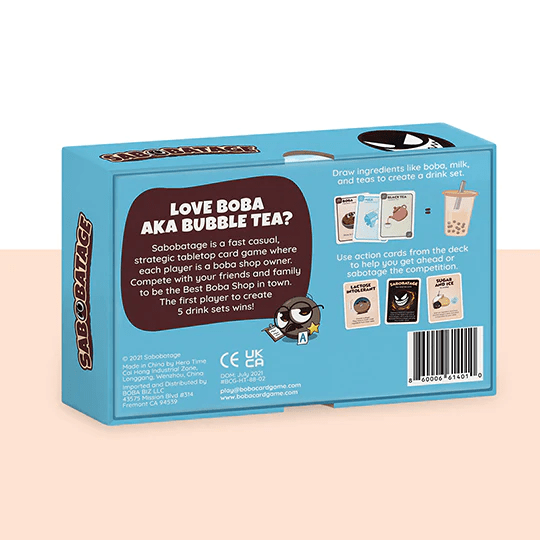 Sabobatage (EN) JEUX - Famille