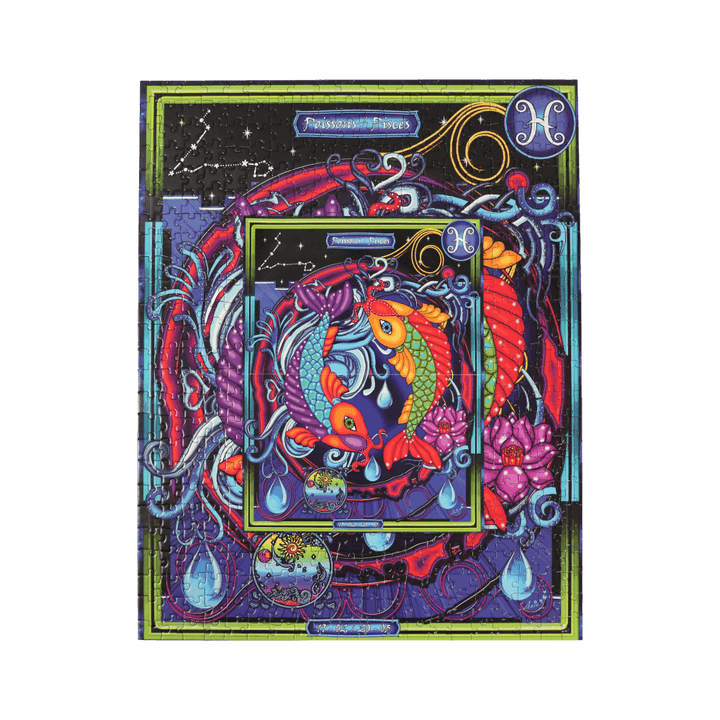 Signes d'eau | Water Signs (Puzzle 3x500 pcs) CASSE-TÊTE - 400 - 550 morceaux