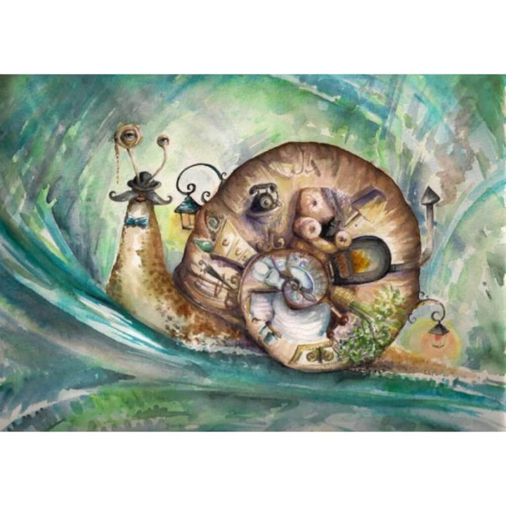 Snail (Puzzle 1000 pcs) CASSE-TÊTE - 1000 morceaux