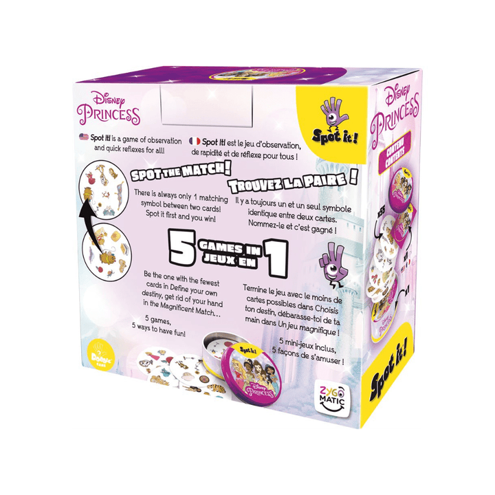 Spot It! / Dobble: Disney Princess (ML) JEUX - Famille