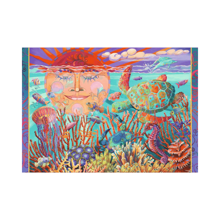Sun and Sea (500 large pc) CASSE-TÊTE - 400 - 550 morceaux