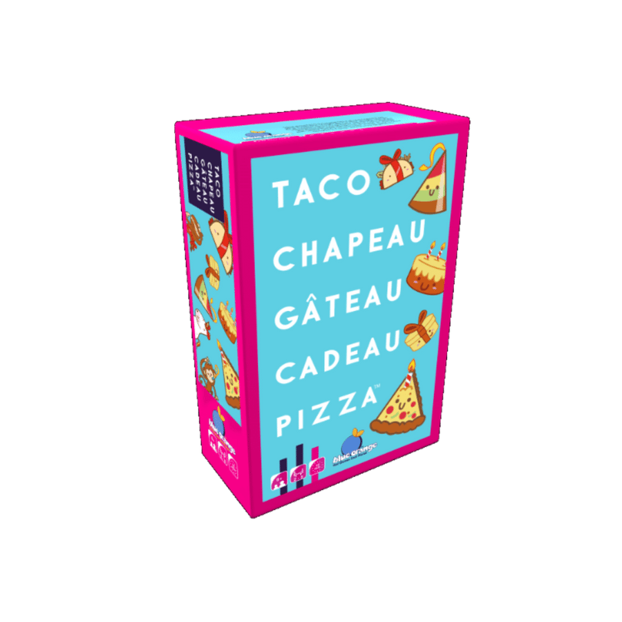 Taco, chapeau, gâteau, cadeau, pizza (FR) JEUX - Ambiance-Party