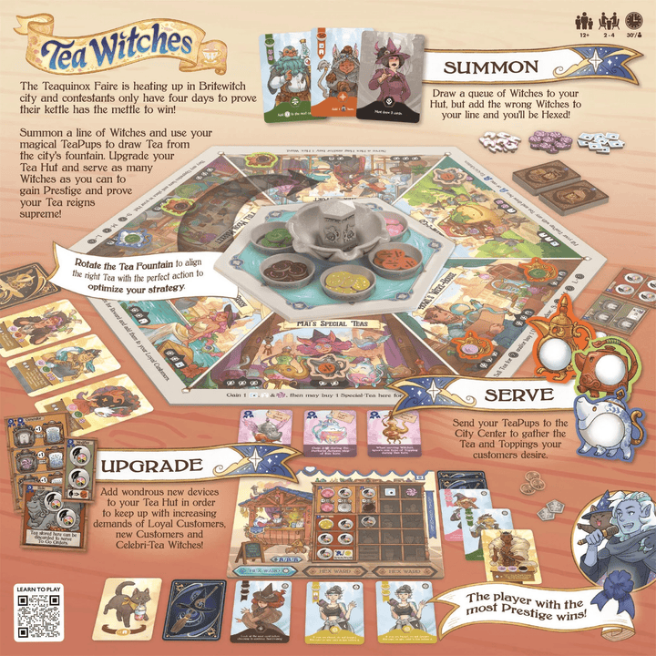 Tea witches (EN) JEUX - Stratégie - Stratégie intermédiaire