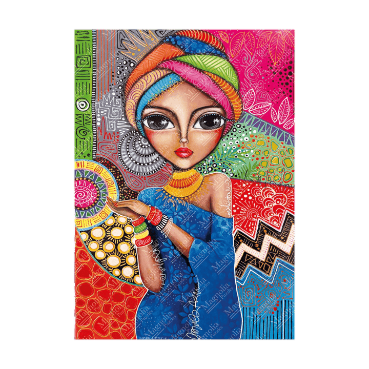 The Brunette (Puzzle 1000 pcs) CASSE-TÊTE - 1000 morceaux