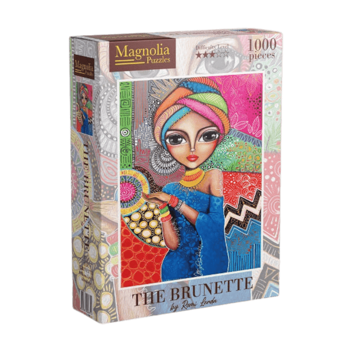 The Brunette (Puzzle 1000 pcs) CASSE-TÊTE - 1000 morceaux