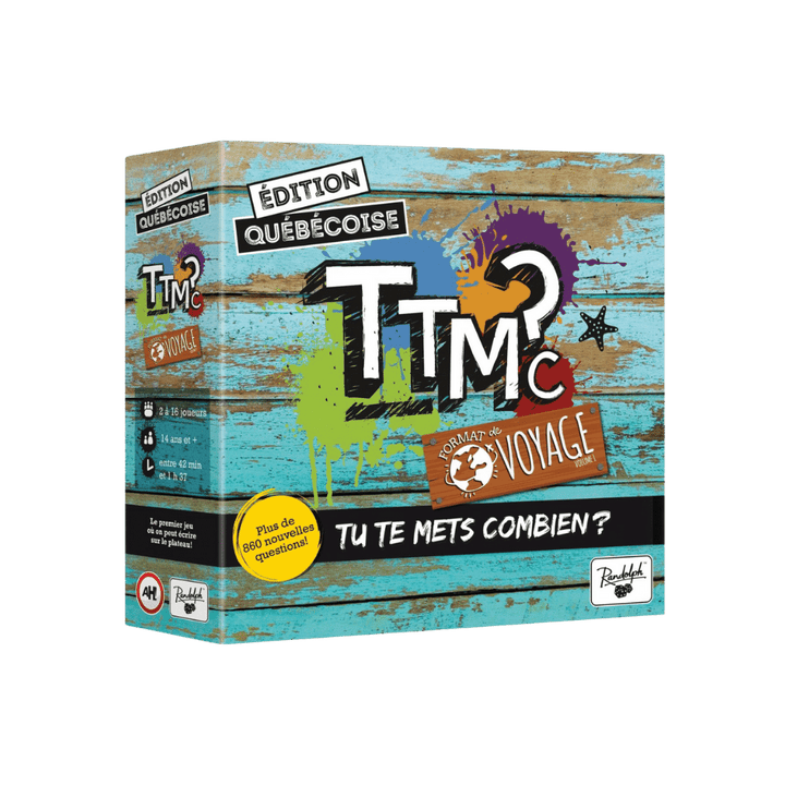 TTMC? - Format de Voyage Vol. 1 (FR) JEUX - Ambiance-Party
