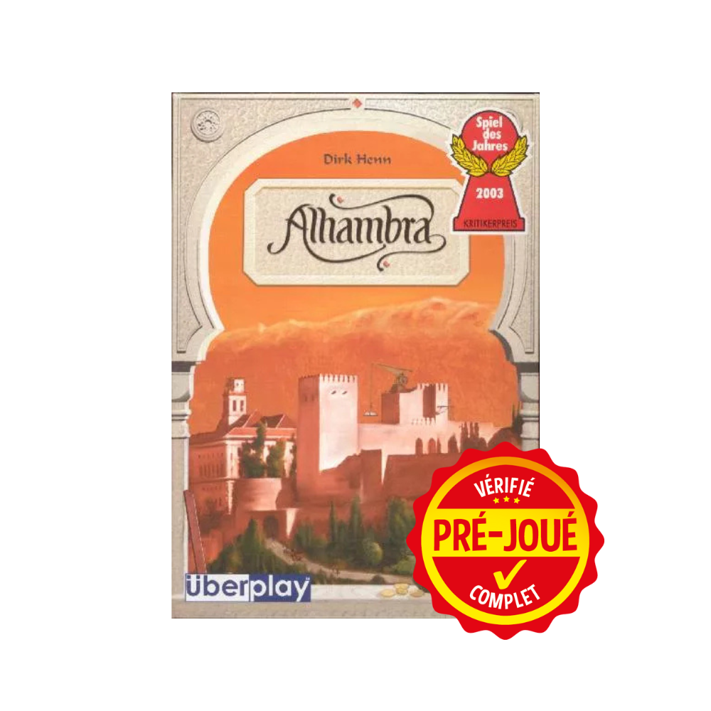 Alhambra 1ère édition + Exp. The Vizier's favor (pré-joué) (EN)