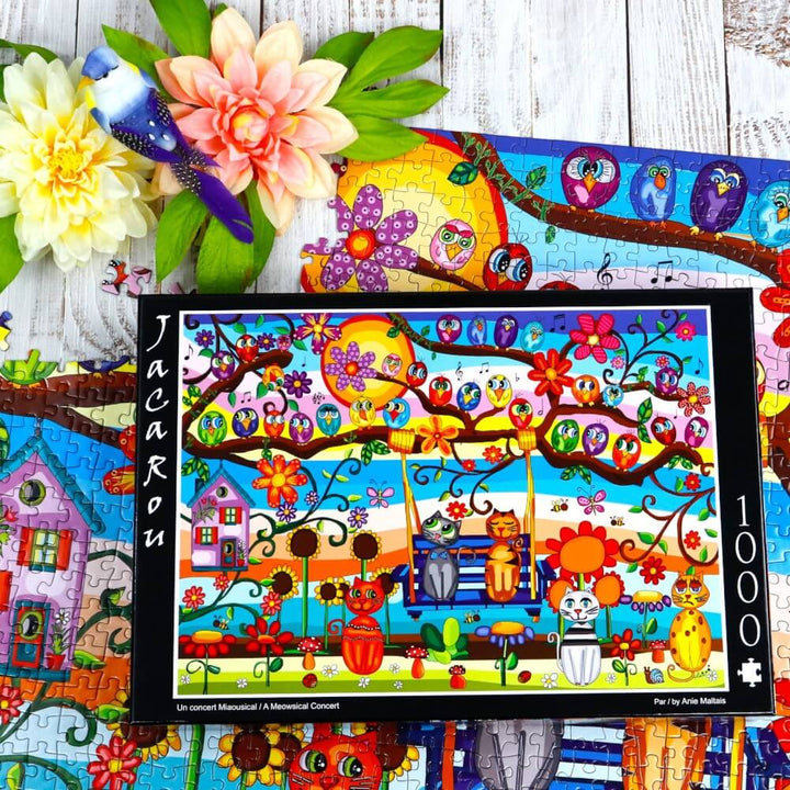 Un Concert miaousical | A Moewsical Concert (Puzzle 1000 pcs) CASSE-TÊTE - 1000 morceaux