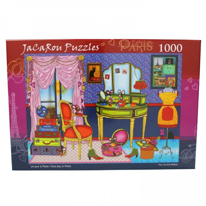 Un jour à paris | One Day In Paris (Puzzle 1000 pcs) CASSE-TÊTE - 1000 morceaux