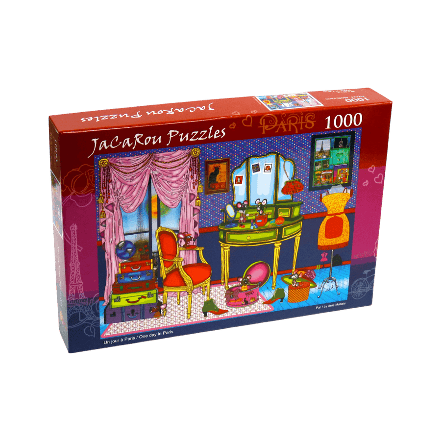 Un jour à paris | One Day In Paris (Puzzle 1000 pcs) CASSE-TÊTE - 1000 morceaux