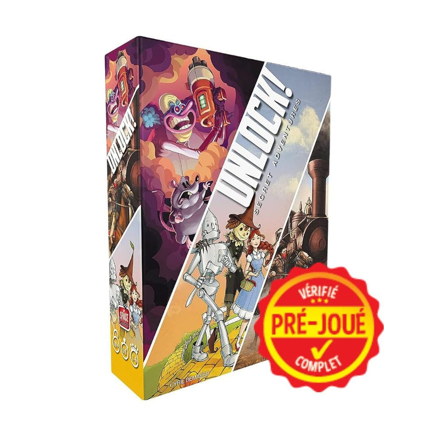 Unlock secret Adventure (pré-joué) (EN) BAZAR - Bazar - COOP