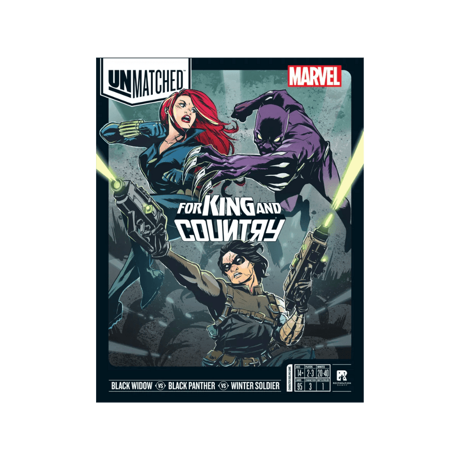 Unmatched: For King and Country (EN) JEUX - Stratégie - Stratégie léger