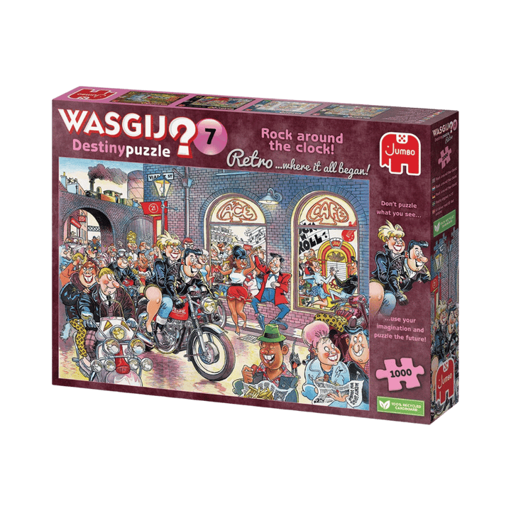 Wasgij - Retro Destiny #7 - Rock Around the Clock (Puzzle 1000 pc) CASSE-TÊTE - 1000 morceaux
