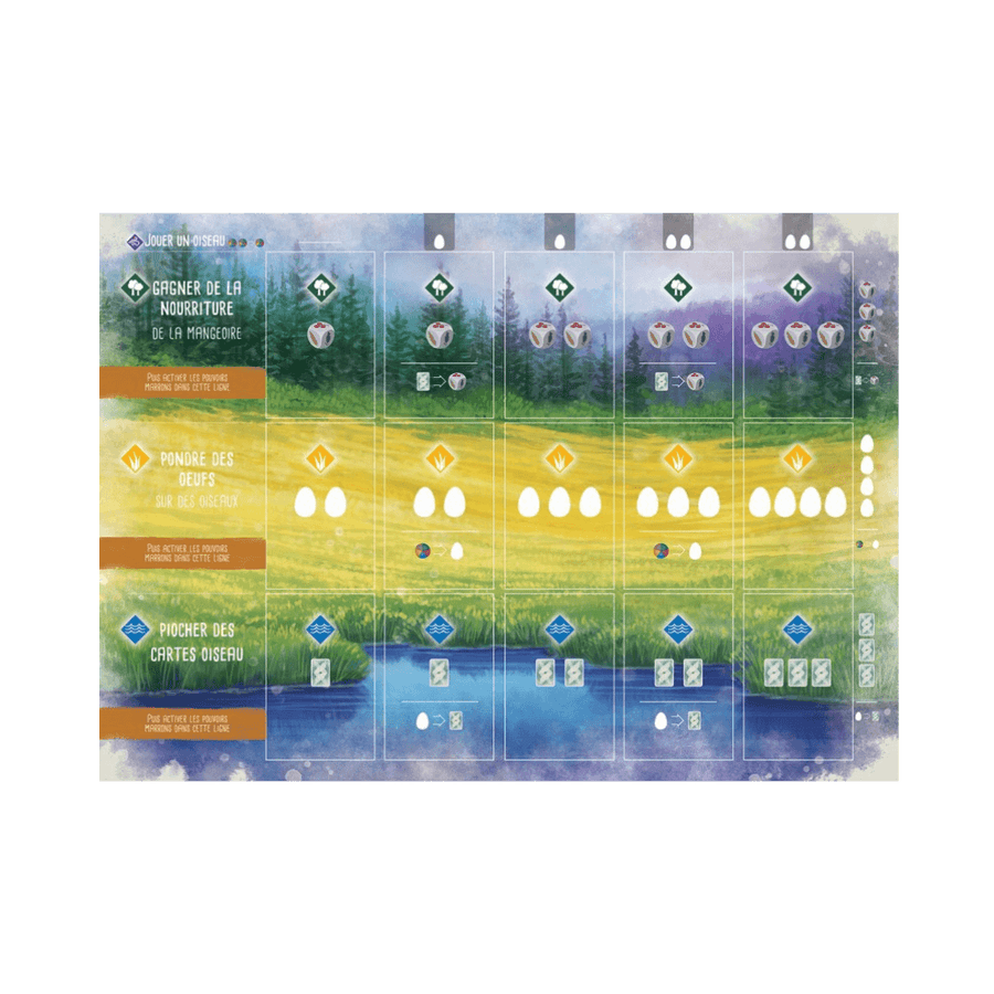 Wingspan - Tapis de jeu (FR) Cartables et portfolios - Tapis de jeu