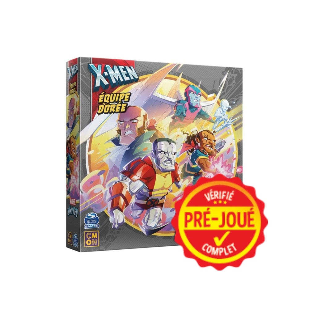 X-Men Marvel United équipe dorée (pré-joué) (FR) BAZAR - Bazar - COOP