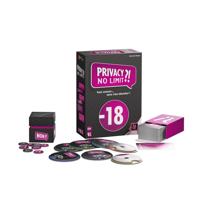 Privacy - No Limit, jeu de société de party - Achat en ligne
