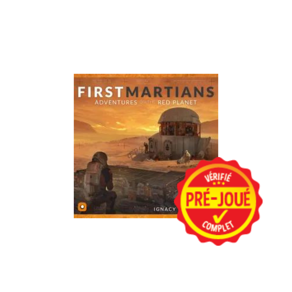 First Martians: Adventure on the red planet (pré-joué) (EN)